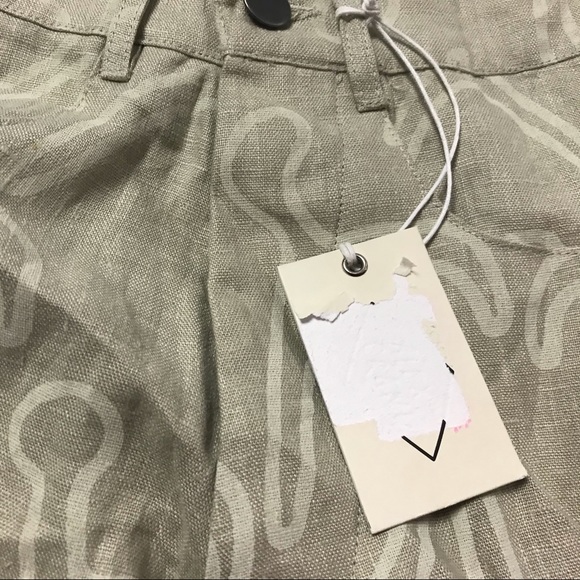 Alex Crane Devandra Banhart Linen Pants - Picture 2 of 8